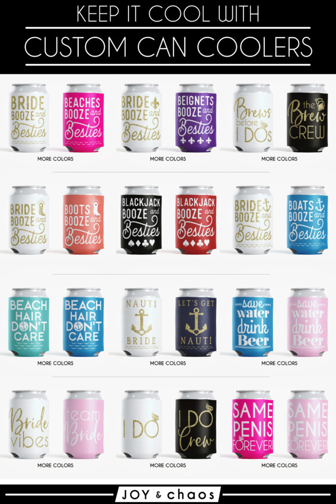 Custom Can Coolers